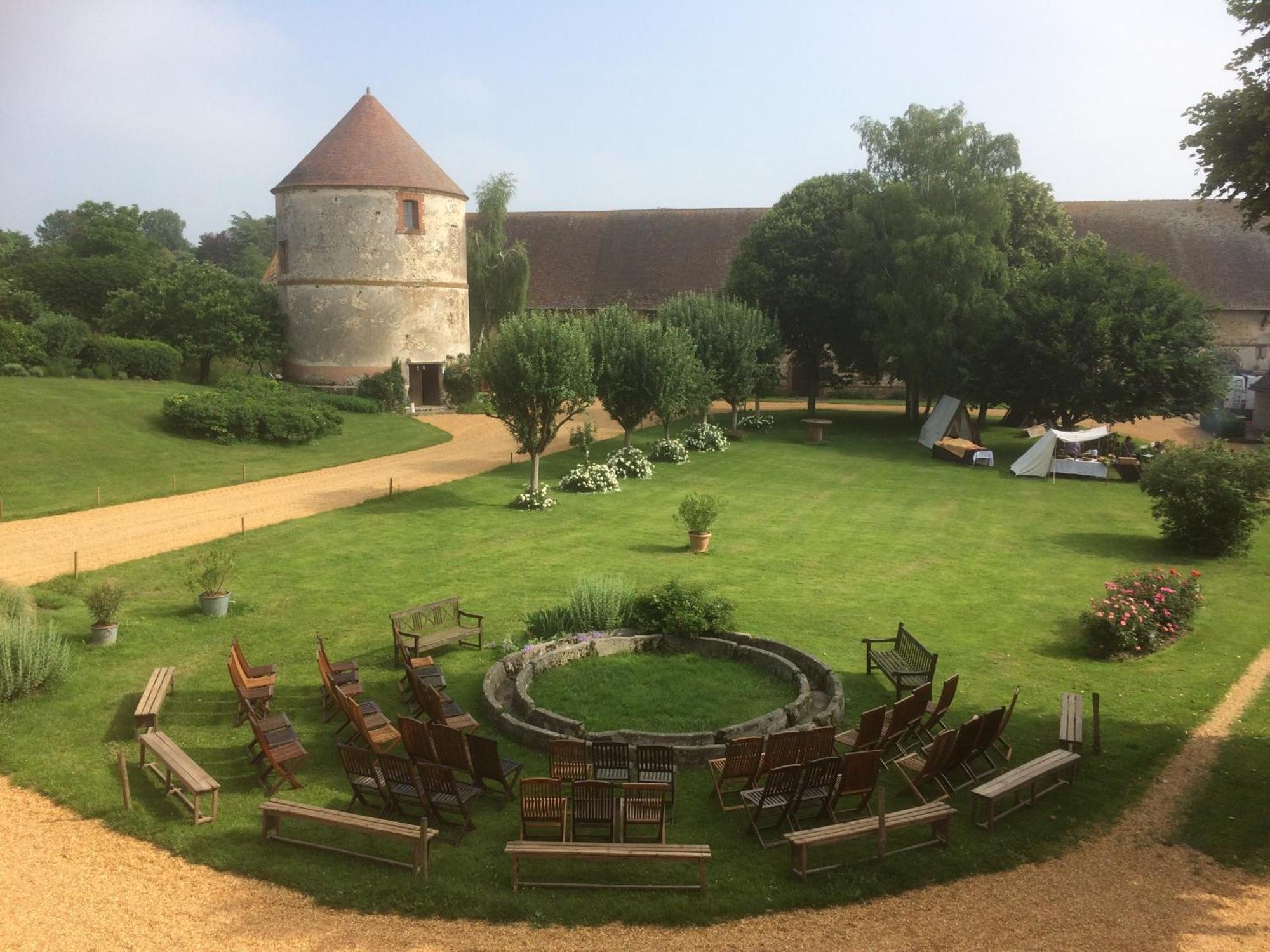 La Ferme Au Colombier Neron Exterior foto
