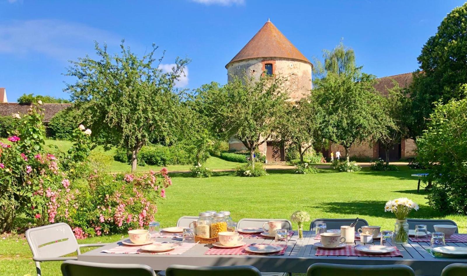 La Ferme Au Colombier Neron Exterior foto